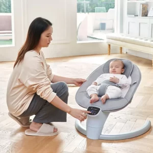 Upgrade Automatic Baby Swing Chair Electric Bed Baby Bouncern