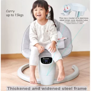 Upgrade Automatic Baby Swing Chair Electric Bed Baby Bouncer