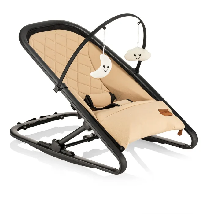 The Ploz Ergonomic Cotton Bouncer | Natural Rocking & Posture Support