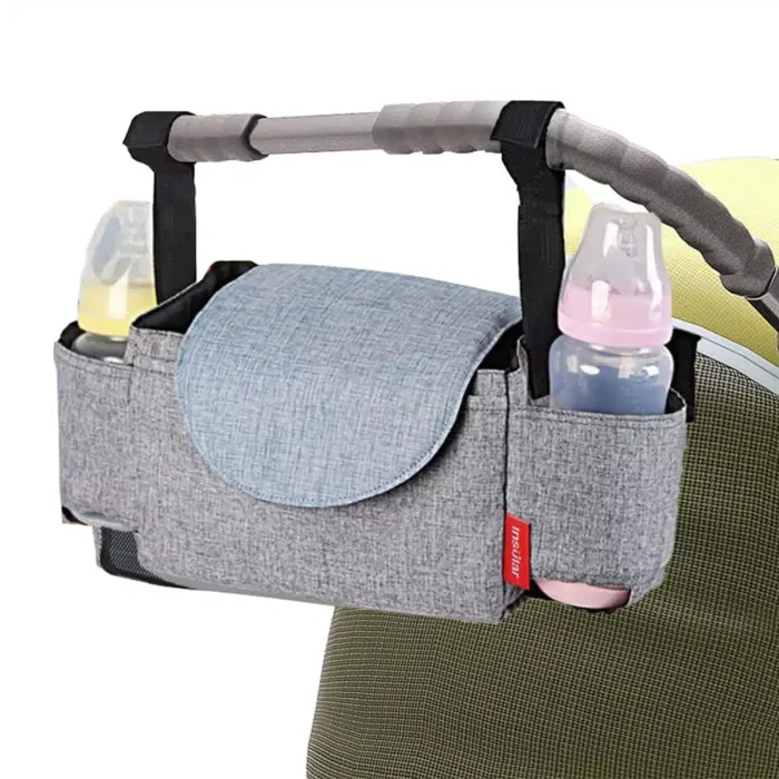 The Weanjay™ Ultimate Stroller Organiser | Universal Pram Bag for Baby Essentials