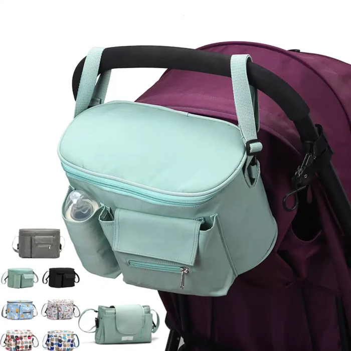 Piegin Luxury Universal Stroller Organiser – The Ultimate All-in-One Travel Companion