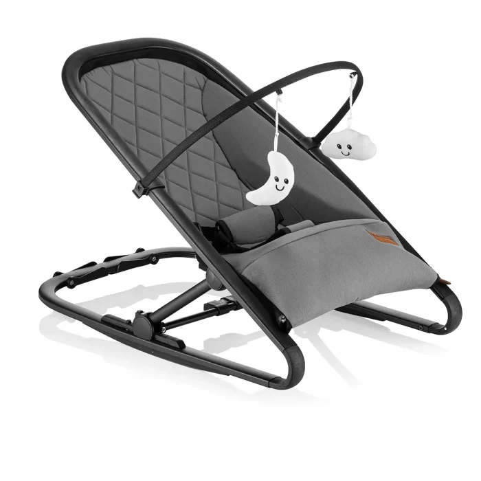 The Minimalist Cotton Baby Rocker | 3-in-1 Portable Infant Seat