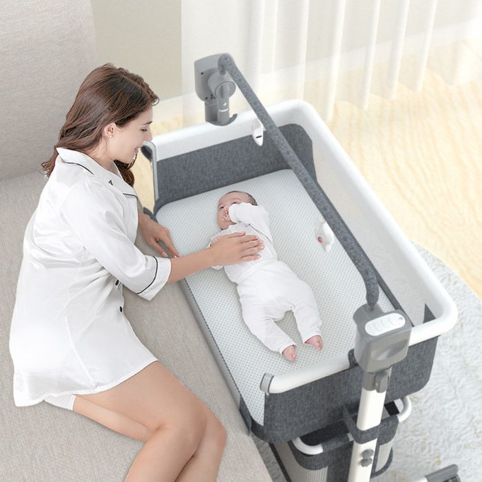 The Ultimate 3-in-1 Luxury Co-Sleeper & Adaptive Toddler Crib