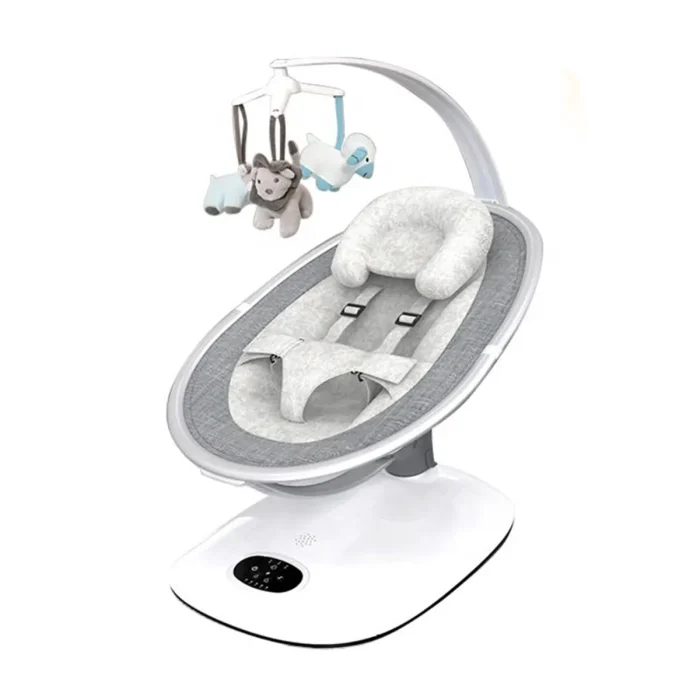 SerenityPro™ Smart Electric Baby Swing – Bluetooth Enabled with Bionic Motion