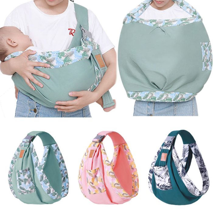 The Minimalist Knotless Ring Sling – Pure Cotton Comfort for Newborns