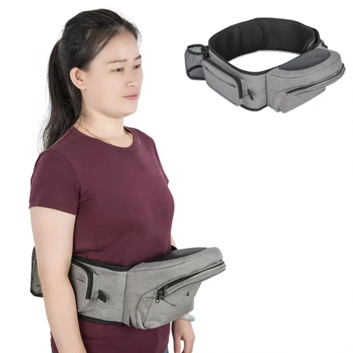 Premium Ergonomic Baby Hip Seat – Lightweight Carrier with Integrated Storage