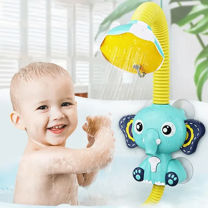 Elephant Electric Bath Shower & Interactive Water Spray Toy