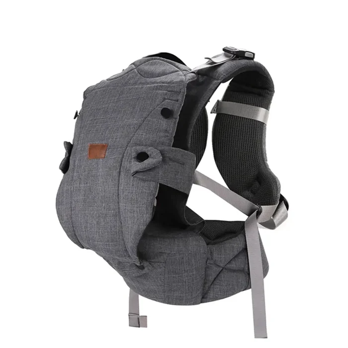 3-in-1 Ergonomic Baby Carrier with Enhanced Lumbar Support