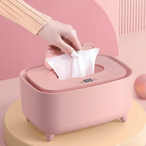 Baby Wet Wipe Warmer with  Screen for Kids and Mother Care
